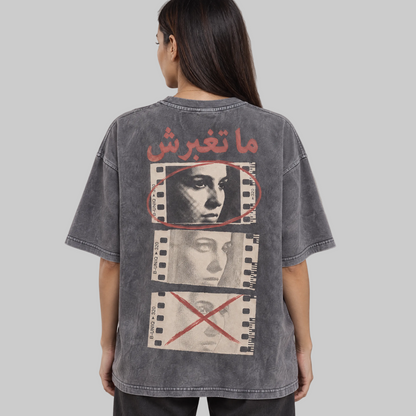 PLANCHE CONTACT — Washed Grey Tee